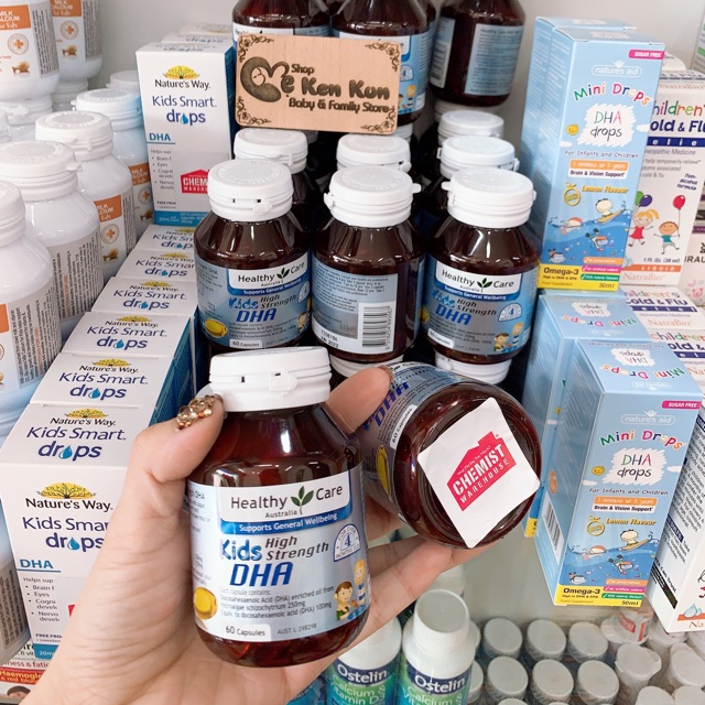 Dha cho bé healthy care Úc