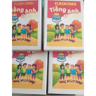 Flashcard Smart Start Tiếng Anh 1 (A5 in 2 mặt)