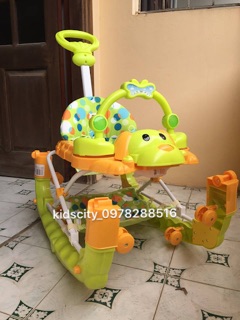 Xe tròn tập đi và bập bênh(hàng chuẩn, loại 1)