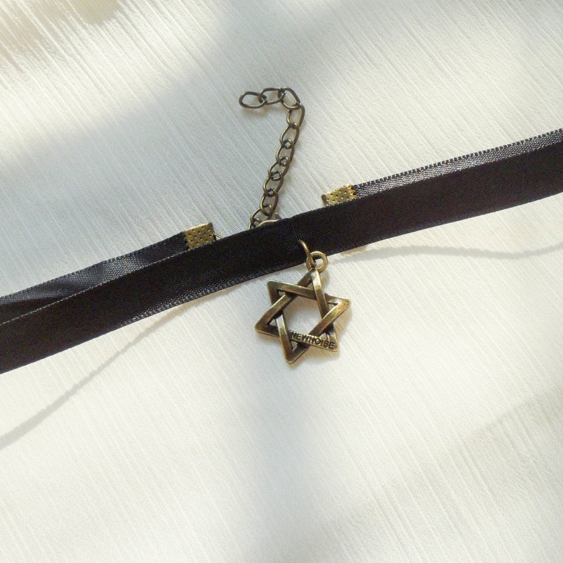 Vòng Cổ Choker Ren Màu Đen Phong Cách Gothic Quyến Rũ