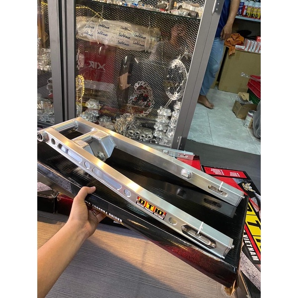 gấp dt10 nhôm chính hãng satria raider sonic winner sirius wave ex150 155