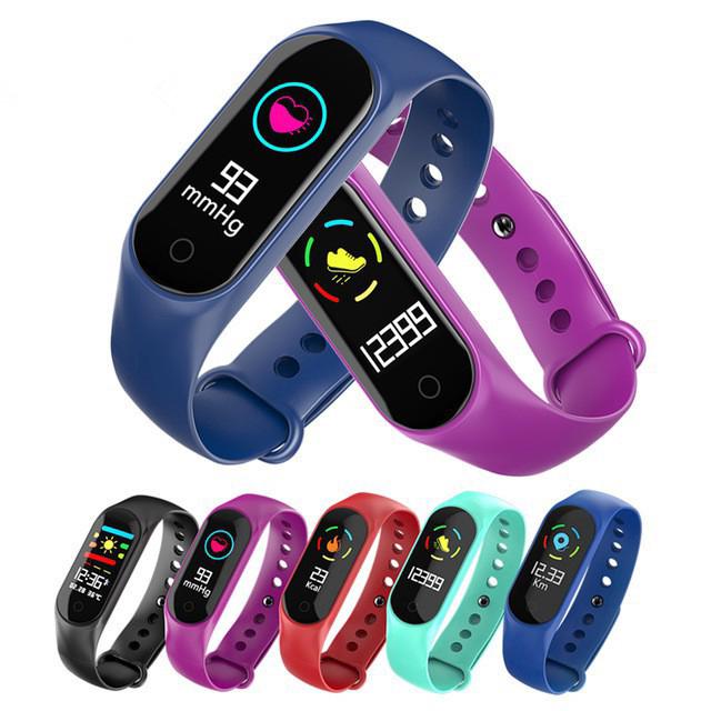 Đồng hồ thông minh pk Xiaomi Mi Band 3 theo dõi sức khỏe