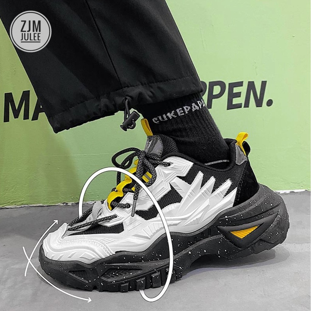[Mã FAGREAT245 giảm 8% tối đa 50K đơn từ 250K] Giày thể thao nam GT-J2 cao cấp 2021 - sneaker HARAJUKU nam đế cao | BigBuy360 - bigbuy360.vn