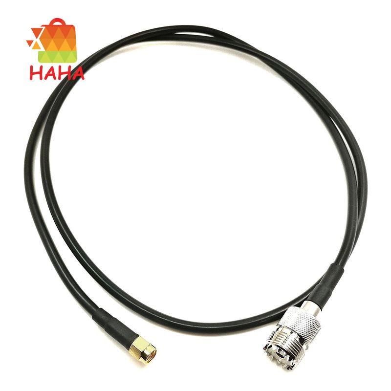 Đầu Nối Ăng Ten Đồng Trục Sma Đầu Đực Sang Uhf Cái 43inch / 3,6ft / 110cm