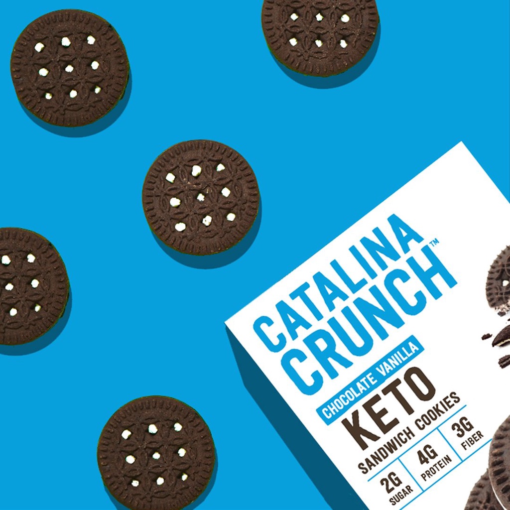 [CATALINA CRUNCH - KETO VEGAN COOKIE] Bánh Cookie Catalina Crunch - Low Carb/ USA