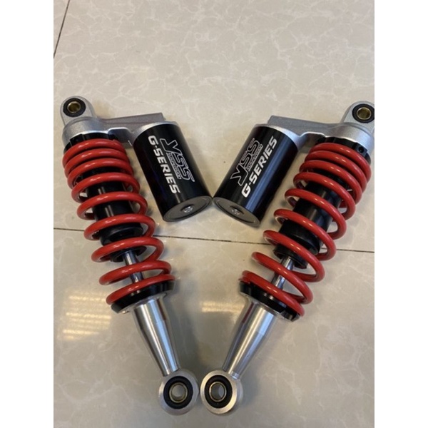 Phuộc nhún sau YSS bình dầu FULL ĐEN  cho Wave Dream Sirius Jupiter Cub Chaly Axelo Ellegant Future ....