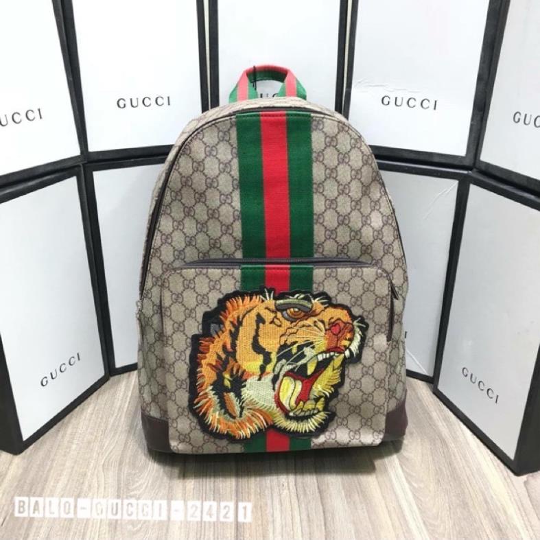 Balo Gucci thêu động vật siêu hot-Balo đi học đi chơi
