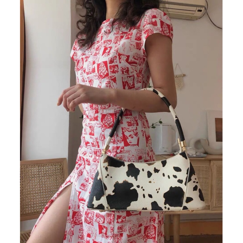 Túi xách da bò đeo vai thời trang cho nữ