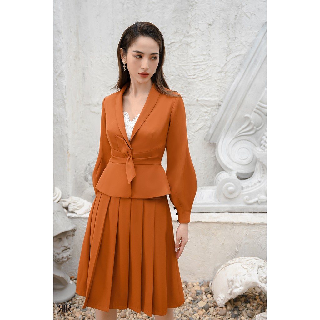 [Mã FAMALLT5 giảm 15% đơn 150k] Áo khoác Dilys Jacket và chân váy Camel skirt - RIMMY