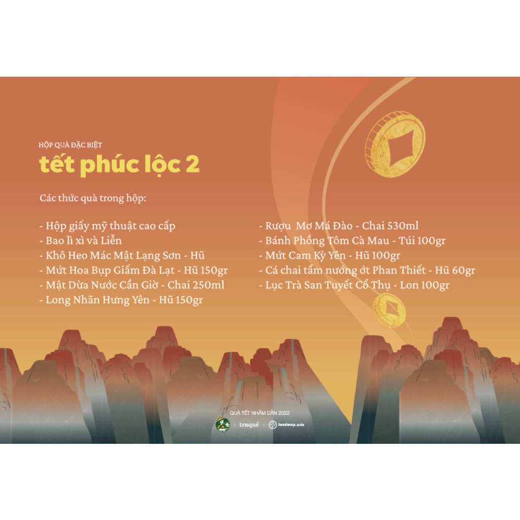 Hộp Quà TẾT PHÚC LỘC 2 - Quà Tết Nhâm Dần 2022 | BigBuy360 - bigbuy360.vn