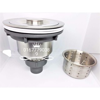 bộ xả bồn rửa chén phi 110