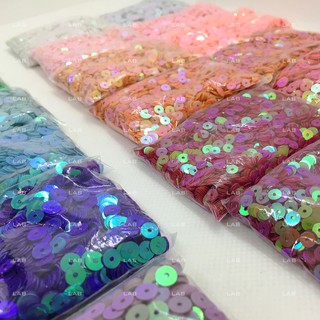 Sequin - cườm dĩa phẳng đính kết (10g)