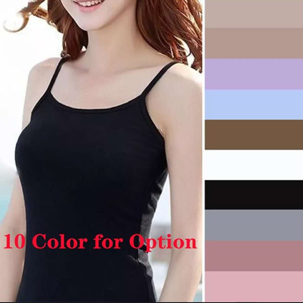 Áo Tank Top Cotton Co Giãn 10 Màu Họa Tiết Kẻ Sọc Thời Trang Cho Nữ Ai916