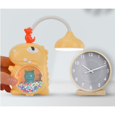 Đèn bàn khủng long mèo thỏ DB4 hoạt hình dễ thương Led USB cute