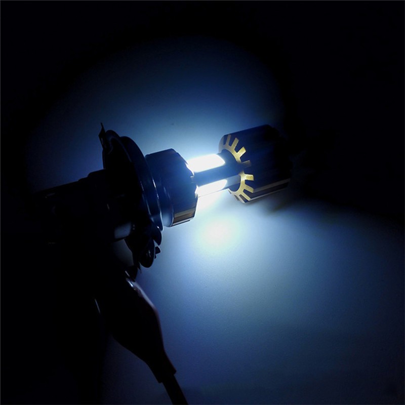 Bóng đèn pha LED H6 COB 18W cao cấp dành cho xe hơi