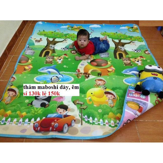 THẢM CHƠI CHO BÉ MABOSHI BABY 1M6X2M [ Kho sỉ ]