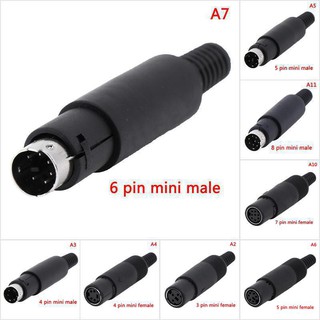 Phích cắm kết nối Mini DIN 3/4/5/6/7/8