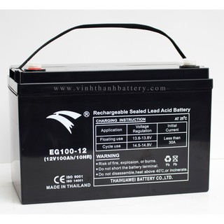 Ắc quy năng lượng, viễn thông, công nghiệp eagle 12v - 100ah