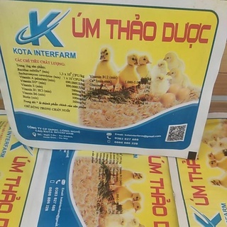 10 gói thuốc úm thảo dược cho gà con mới nở, 10g/gói