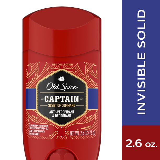 [HOT] Lăn Khử Mùi Old Spice Red Collection Captain 73Gr (Sáp Trắng)