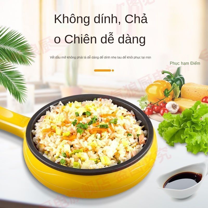 ❁✲✁Nồi trứng, hấp trứng ốp la, chảo tráng máy làm bánh xèo và điện, ăn sáng mini chống khô, dính