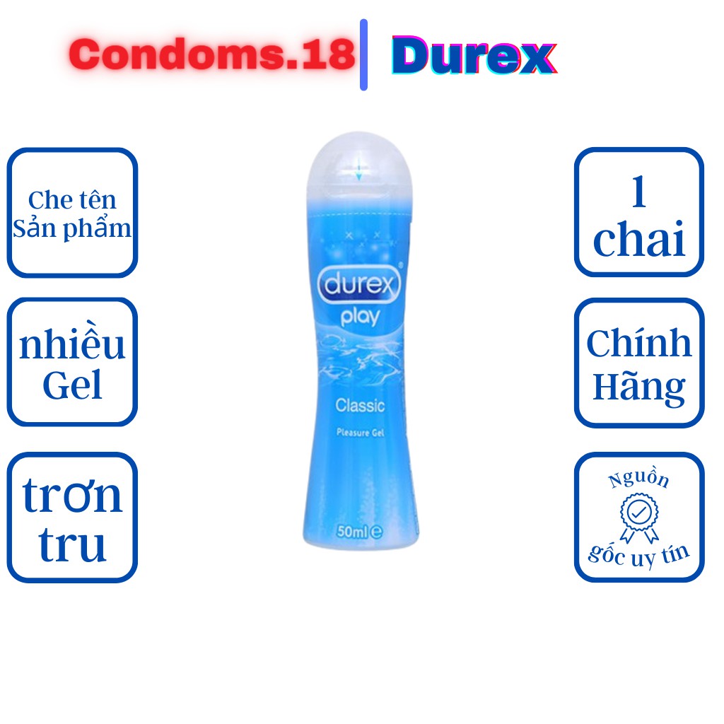 Gel Bôi Trơn Durex Play Classic 50ml. thumbnail
