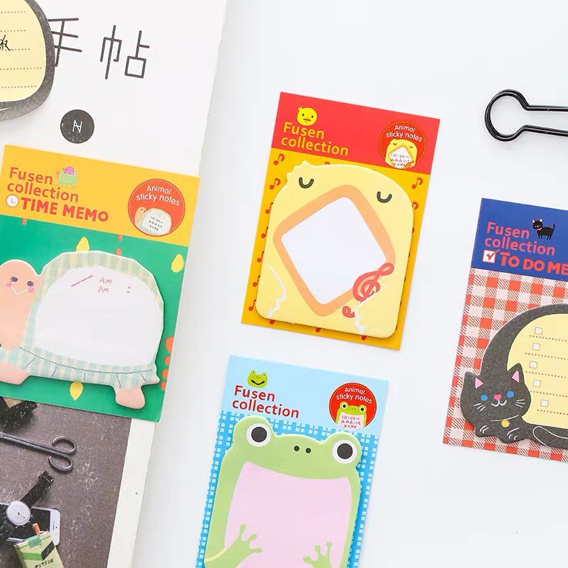 Giấy Note - Giấy Ghi Chú Hình Động Vật Xinh Xắn #6