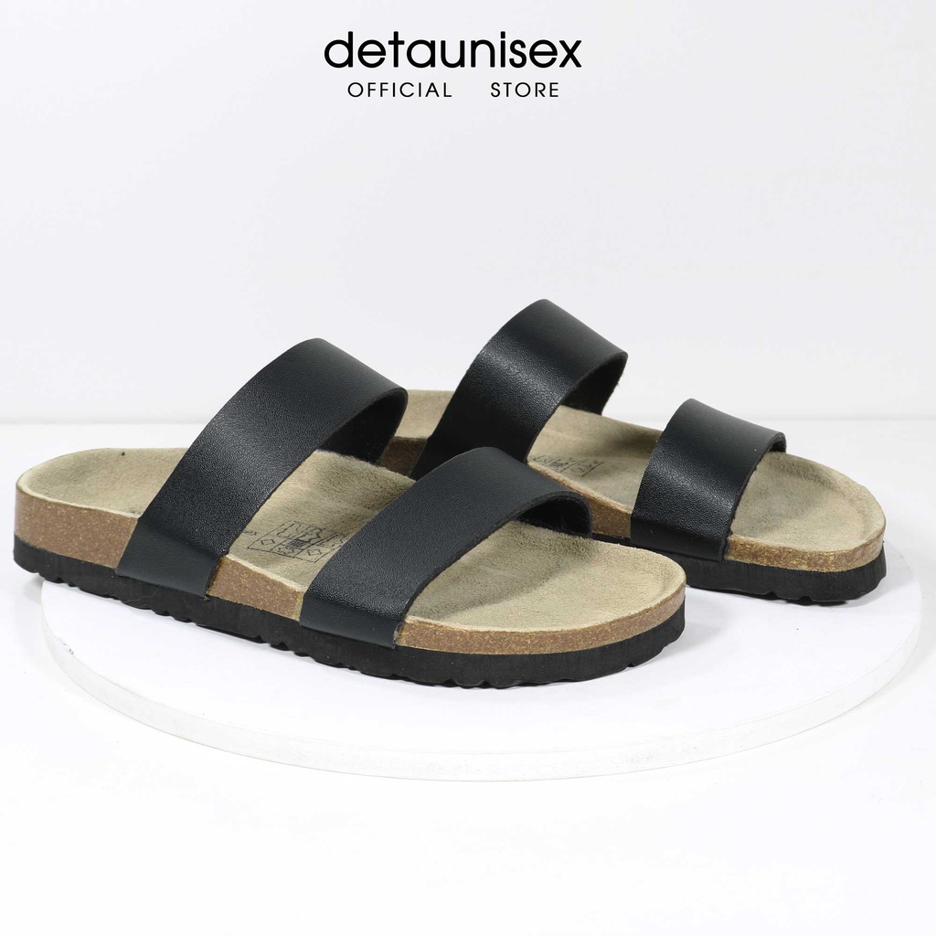 Giày dép đế trấu quai ngang nam nữ Detaunisex phong cách thời trang Birken cực xinh - DETA24