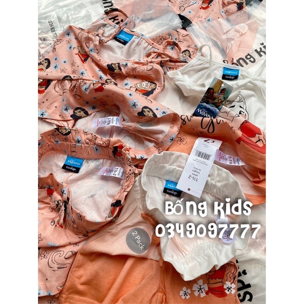 Set Dây Bé Gái Moana Cam Grg