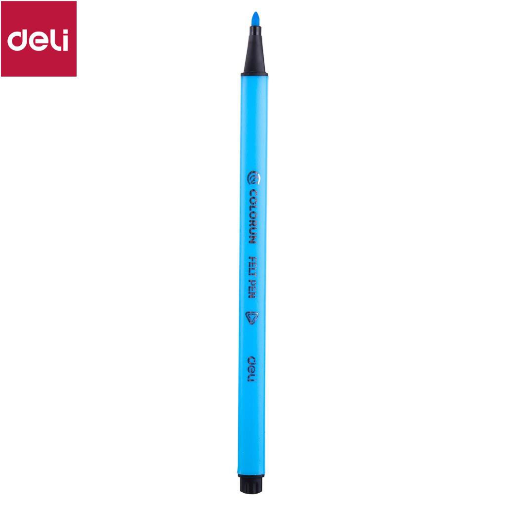 Bút màu nước (hộp ống) Deli - 12 màu/18 màu/24 màu/36 màu - 1 hộp - EC10506/EC10516/EC10526/EC10536 [Deli]