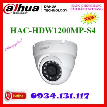 CAMERA DAHUA HAC-HDW1200MP-S5 2.0MP (THAY THẾ HAC-HDW1200MP-S4)