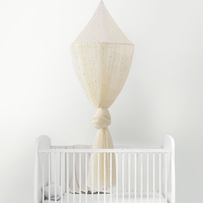 Lều Lưới Chống Muỗi Dạng Vòm Treo Giường Ngủ Cho Bé Sơ Sinh