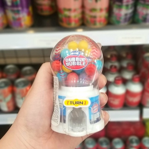 Kẹo Cao Su Original Dubble Bubble Hot Sports Gumball Dispenser