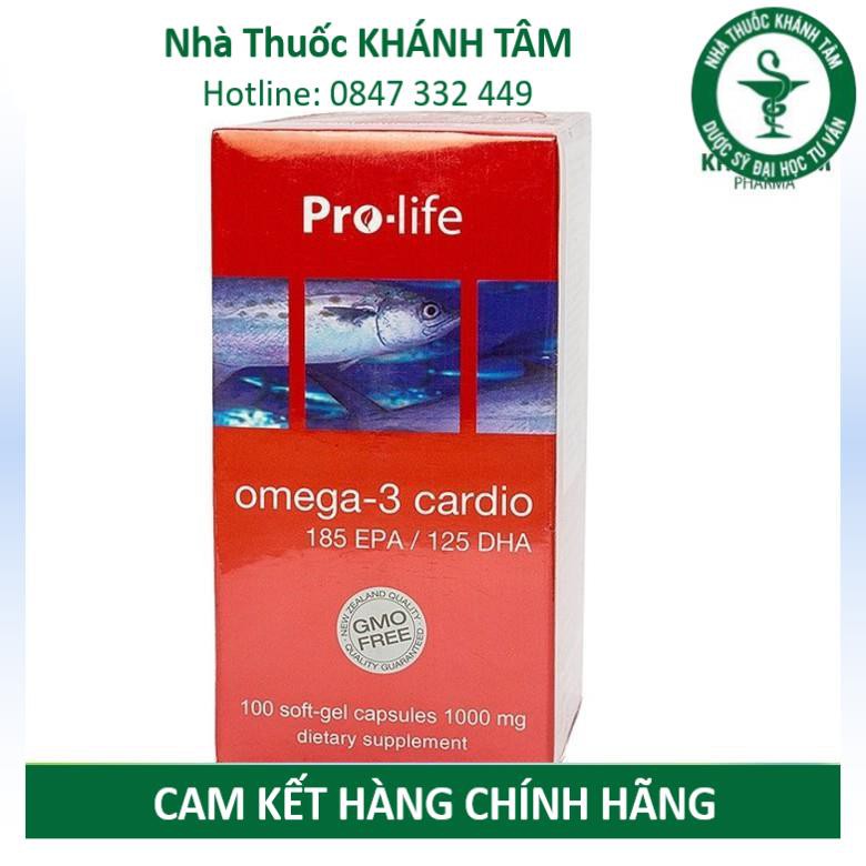 Omega 3 Cardio Pro-Life - Viên dầu cá - Omega-3 _Khánh Tâm ! !