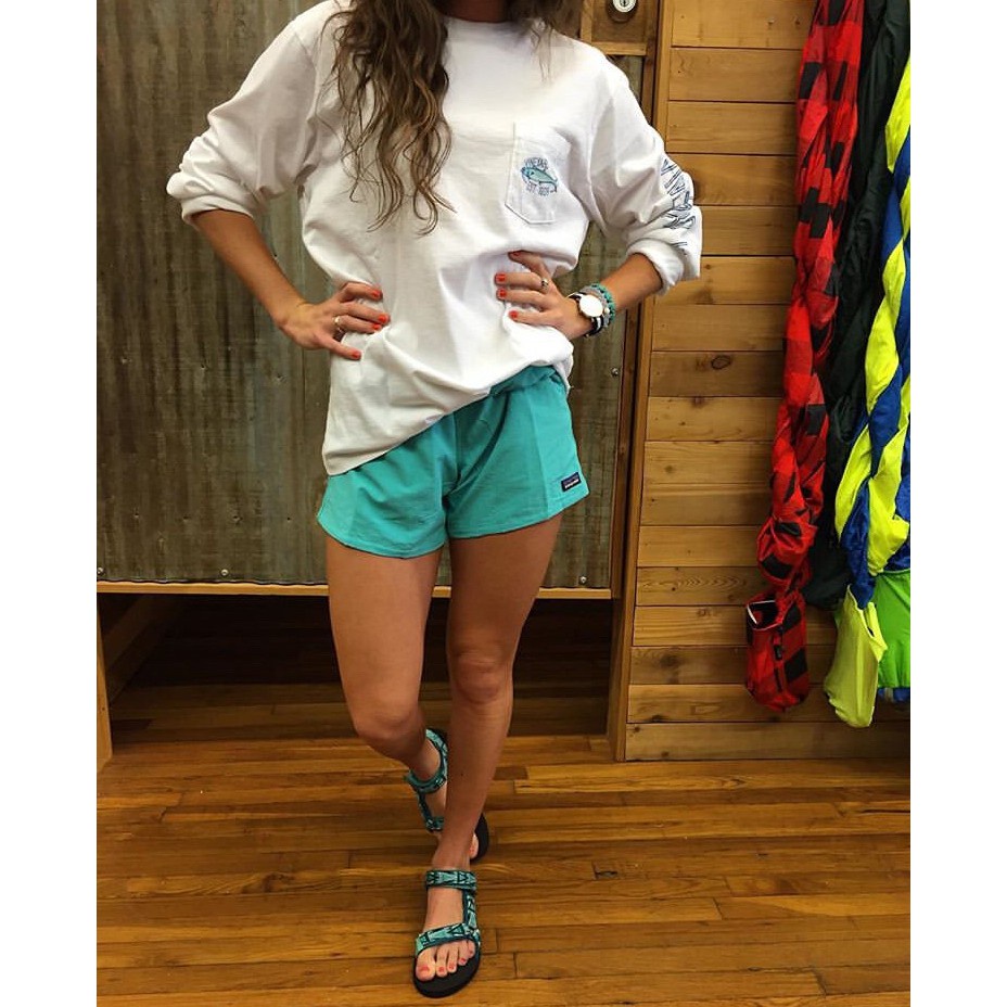 Patagonia / Patagonia Quần Short Đi Biển Mùa Hè Siêu Nhìn Thấy Dành Cho Nam Và Nữ