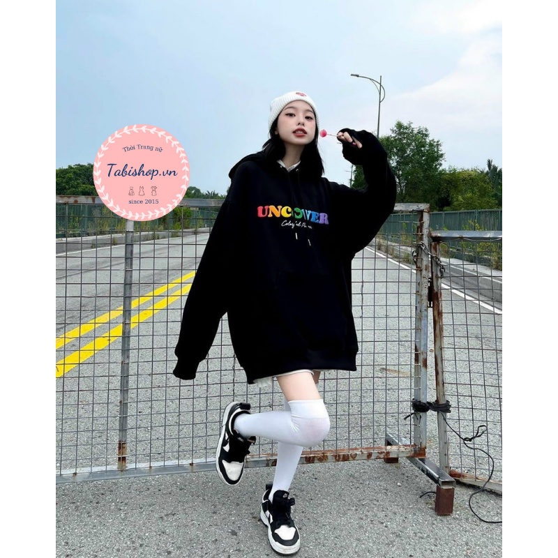 Áo hoodie nam nữ form rộng Unisex U.C.O.VER siêu xinh, Áo Sweater unisex nam nữ nỉ có mũ phong cách oversize streetwear | BigBuy360 - bigbuy360.vn