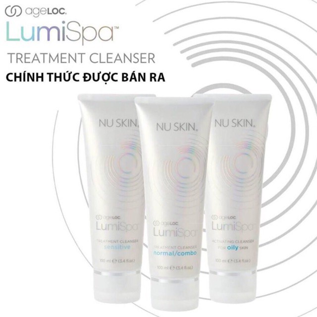 SỬA RỬA MẶT LUMISPA NUSKIN