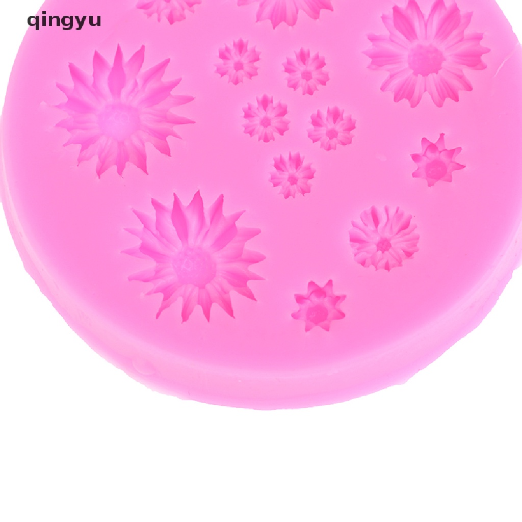 Khuôn Silicone Làm Bánh Hình Hoa Cúc Xinh Xắn