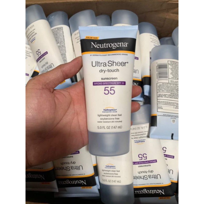 [SALE LỖ] Kem chống nắng Neutrogena ULTRA Sheer Dry Touch 88ml SPF 55
