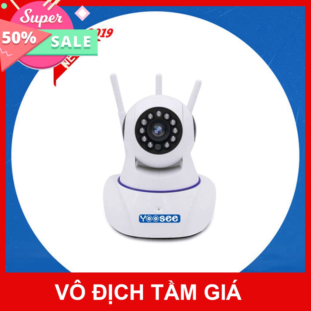 Camera yoosee 3 Râu mắt 1.0 - Dùng phần mềm yoosee - Bảo hành 12 tháng