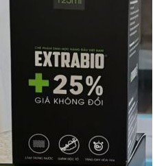 Vi sinh sống dạng nước extra Bio làm trong nước bể cá cảnh 125ml