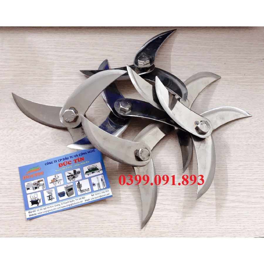 Dao xay thịt xay giò chả - 3 lưỡi