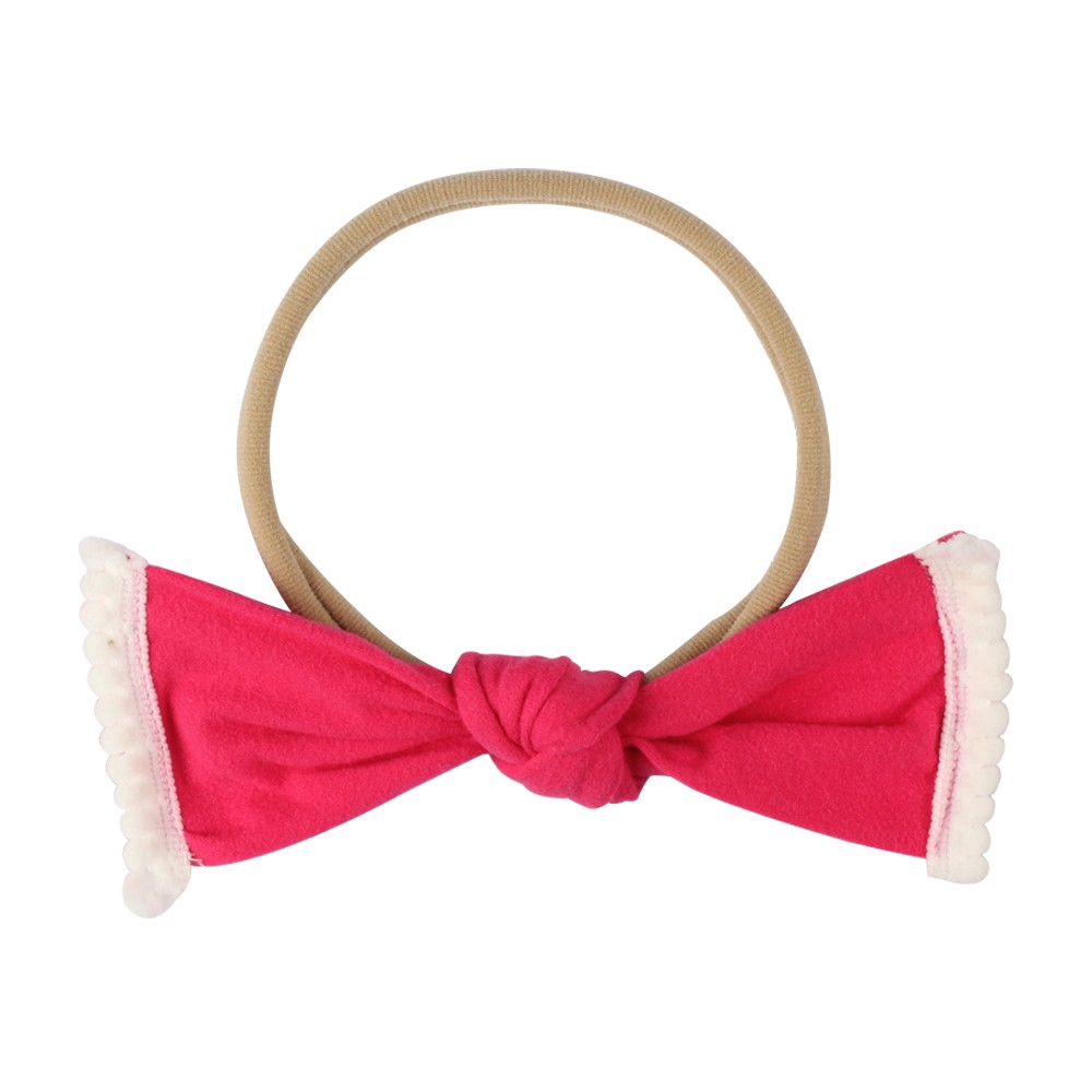 Băng đô nơ mềm mại cho bé gái