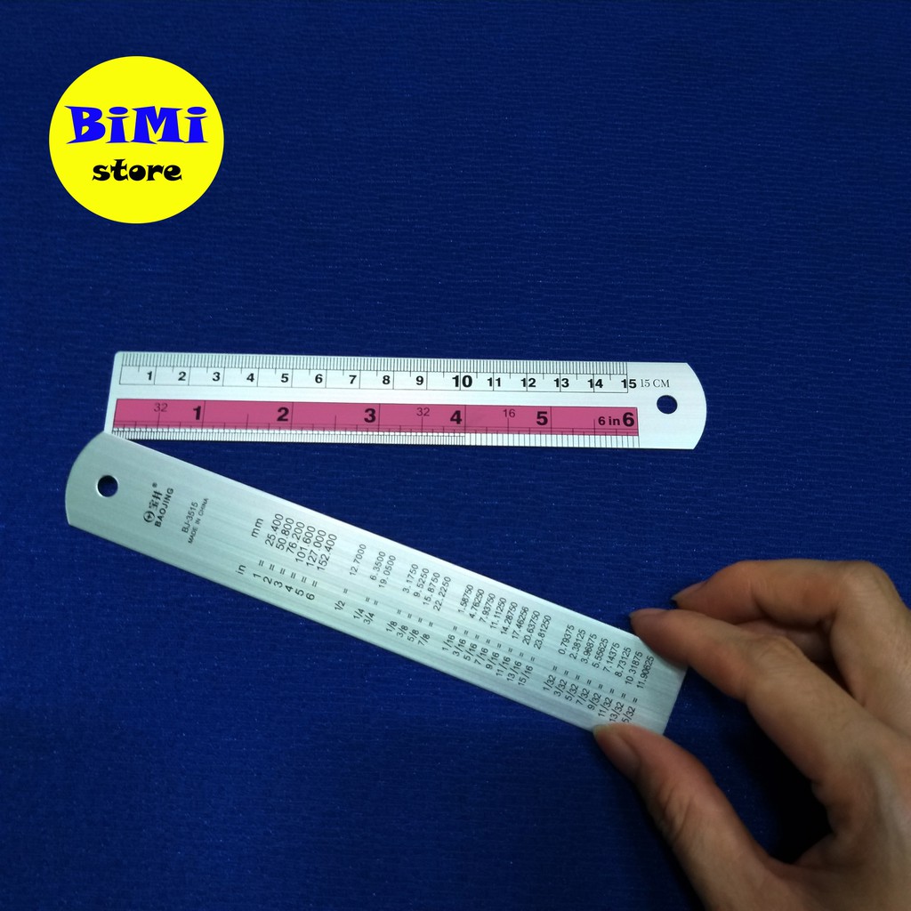 Thước nhôm 15cm, 20cm và 30cm - BiMi store