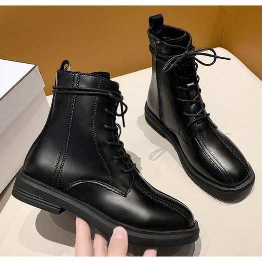 Boots Nữ Hack Chân Chất Liệu Da Siêu Mềm Kiểu Dáng Hàn Quốc BLUEWIND 68717 | BigBuy360 - bigbuy360.vn