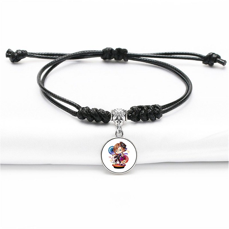 (30) Vòng tay in hình ANYA ver ĂN UỐNG  Spy x Family chibi anime phụ kiện trang sức xinh xắn quà tặng độc đáo