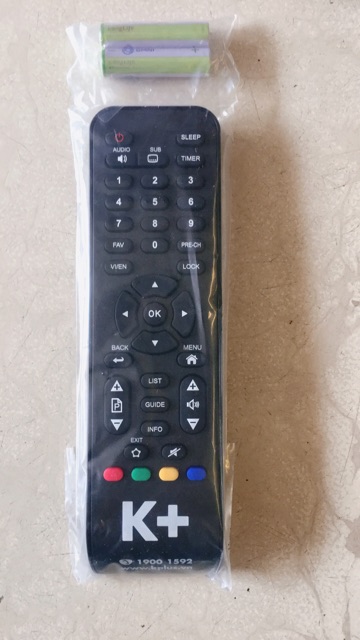 Rmote zin k+ HD ĐỜI MỚI .hàng chính hãng