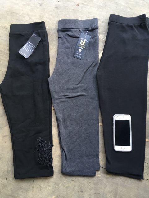 Quan leggin lỡ trơn và reng