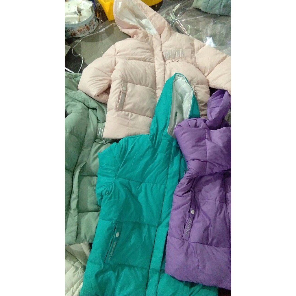 Áo Khoác Phao Nữ 3 Lớp Mũ Túi Cúc Thêu Chữ Nổi  - Tumi Store | BigBuy360 - bigbuy360.vn