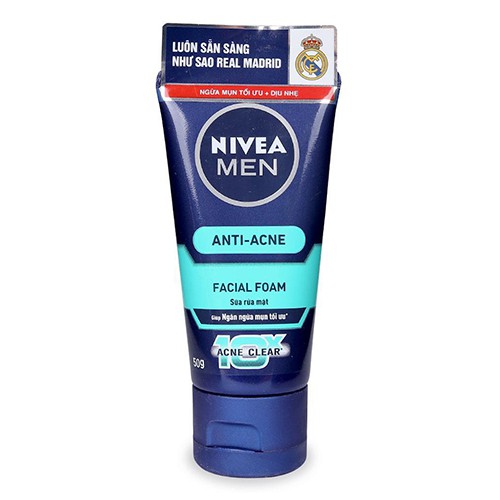 Sửa rửa mặt Nivea Men Anti - Acne